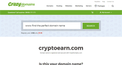 Desktop Screenshot of cryptoearn.com